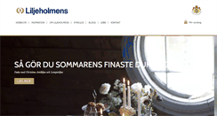 Desktop Screenshot of liljeholmens.se